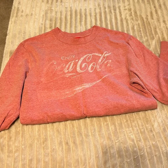 Coca Cola Vintage Women's Crew Neck Sweatshirt - Picture 1 of 3